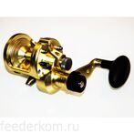 Катушка мультипликаторная WFT Deep Water light W 2-Speed 14 RH для морской рыбалки